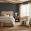 Sandford Curved Upholstered Bed - King Size