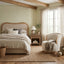 Sandford Curved Upholstered Bed – Super King Bed Frame