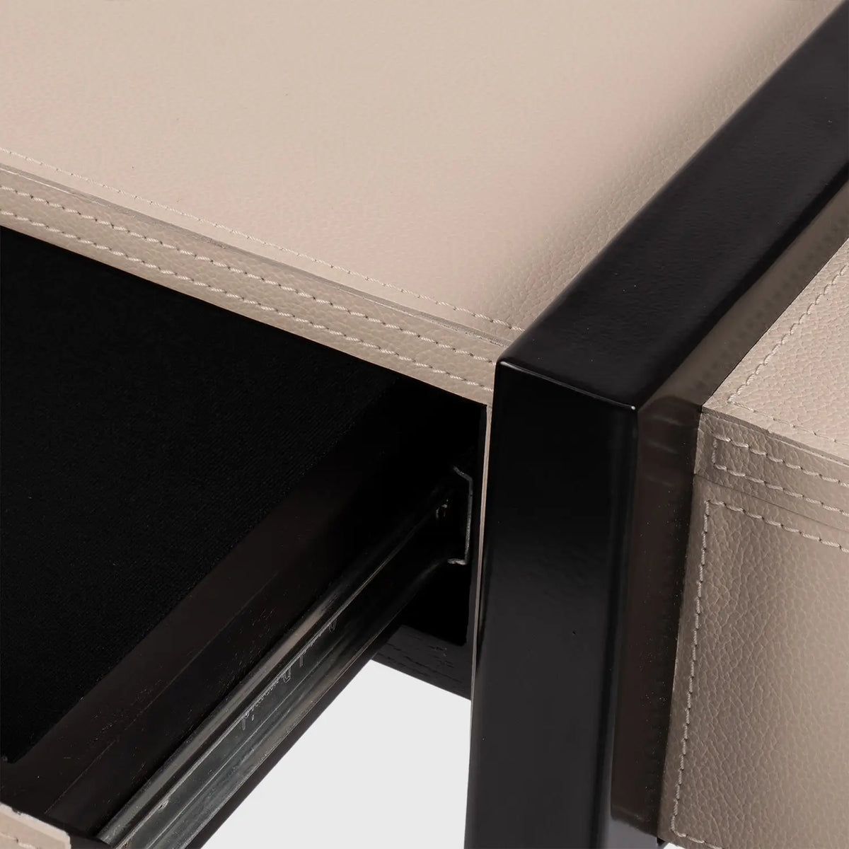 Slide Console Pumice Leather