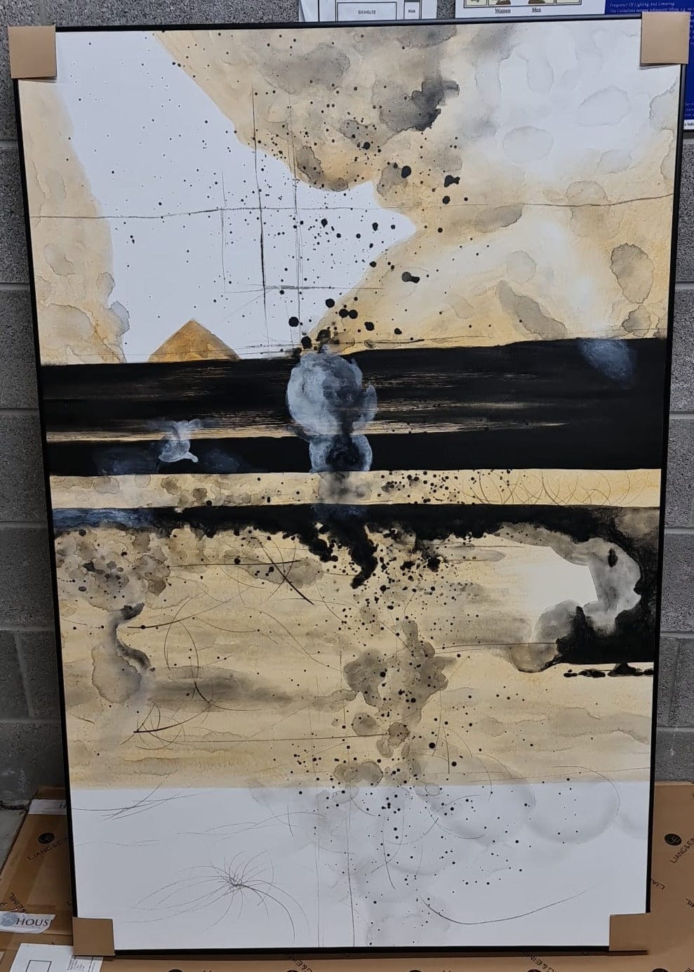 Odysee Painting on Canvas (Framed) | OUTLET.