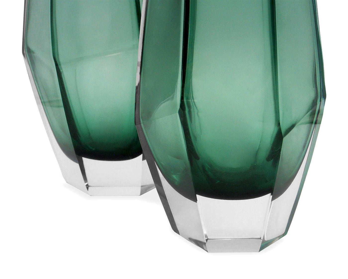 Liang & Eimil Accessories Wiley Glass Vase Green - Small House of Isabella UK