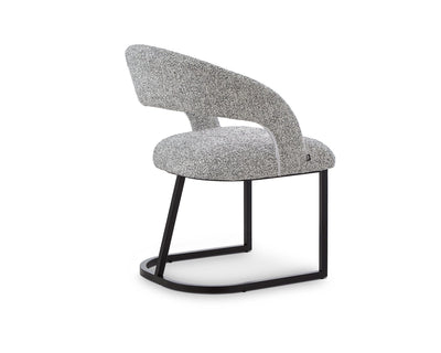 Liang & Eimil Dining Alfie Dining Chair (Crib5) - Talbot Freckle & Matt Black House of Isabella UK