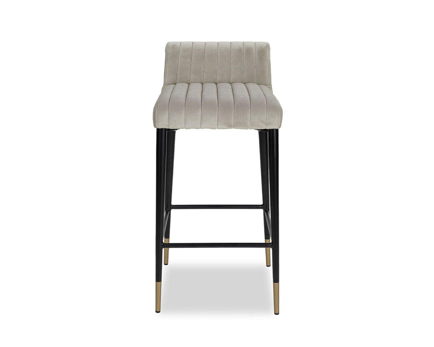 Liang & Eimil Dining Coltrane Counter Stool (GV-BST-100) - Megan Light Grey House of Isabella UK