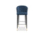 Liang & Eimil Dining Elica Barstool Gainsborough Cobalt Blue Velvet | OUTLET House of Isabella UK