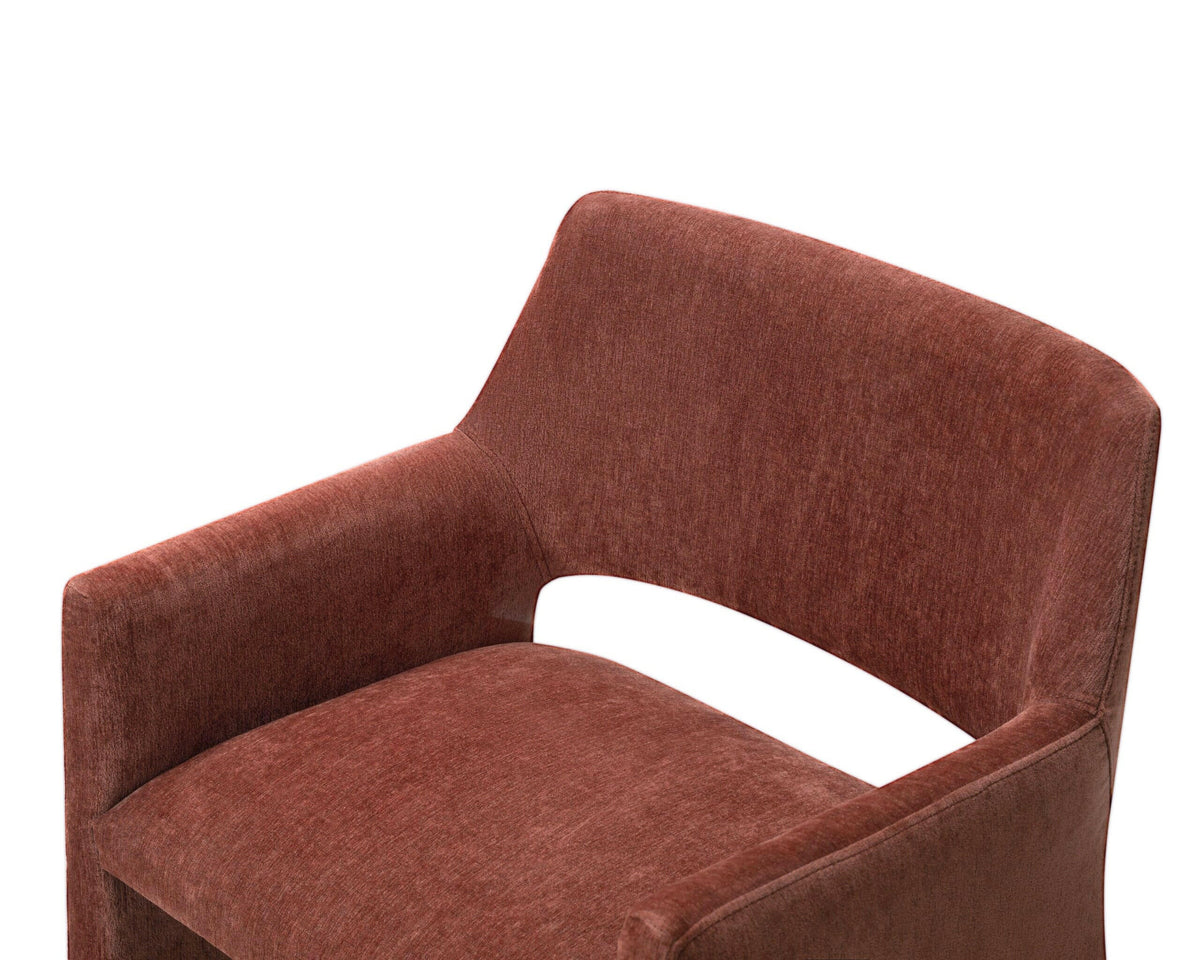 Lana Dining Chair - Sysley Rust.