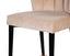 Liang & Eimil Dining Maya Counter Stool - Kaster Mushroom Velvet House of Isabella UK