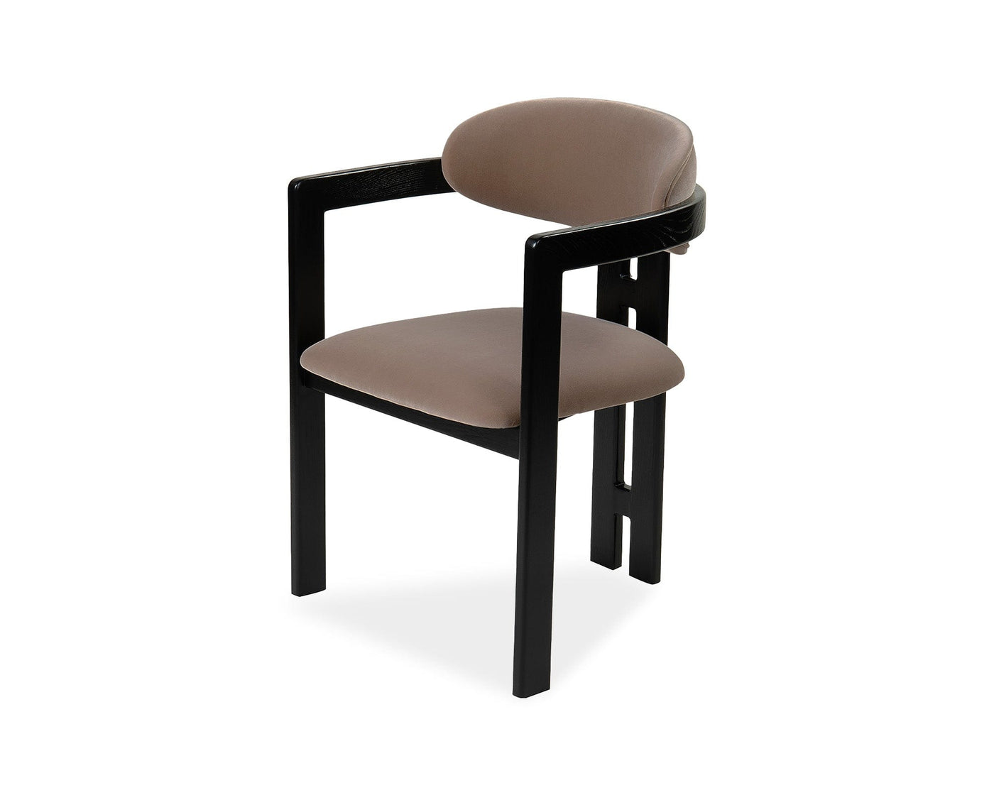 Liang & Eimil Dining Neo Dining Chair (Crib5) - Megan Mink & Matt Black House of Isabella UK