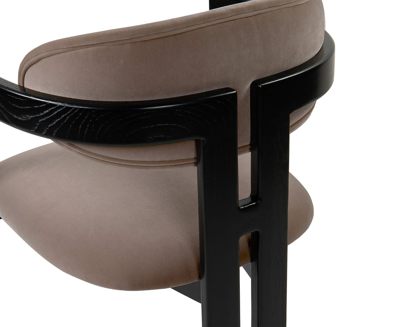 Liang & Eimil Dining Neo Dining Chair (Crib5) - Megan Mink & Matt Black House of Isabella UK