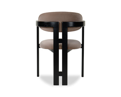 Liang & Eimil Dining Neo Dining Chair (Crib5) - Megan Mink & Matt Black House of Isabella UK