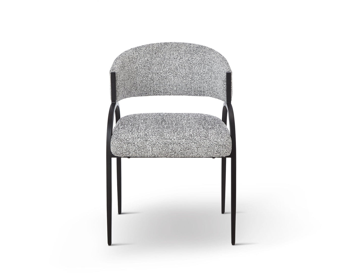 Liang & Eimil Dining Pavilion Dining Chair (Crib5) - Talbot Freckle & Matt Black House of Isabella UK