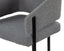 Liang & Eimil Dining Tatler Bar Stool - Boucle Grey House of Isabella UK