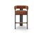 Liang & Eimil Dining Tilda Bar Stool - Bari Chestnut Red House of Isabella UK