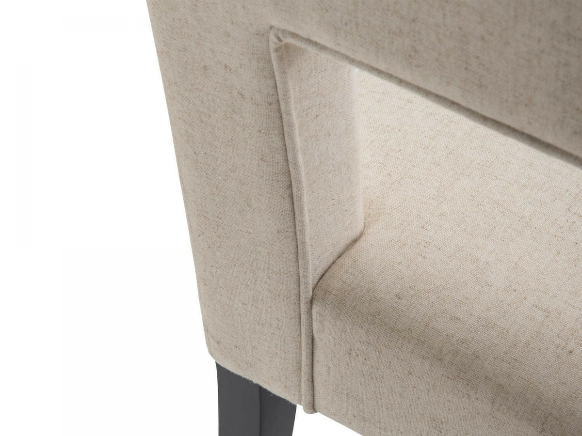 Venice Dining Chair Sand Linen.