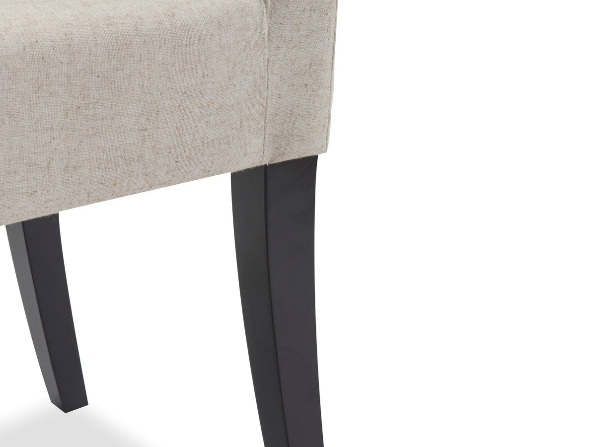 Venice Dining Chair Sand Linen.