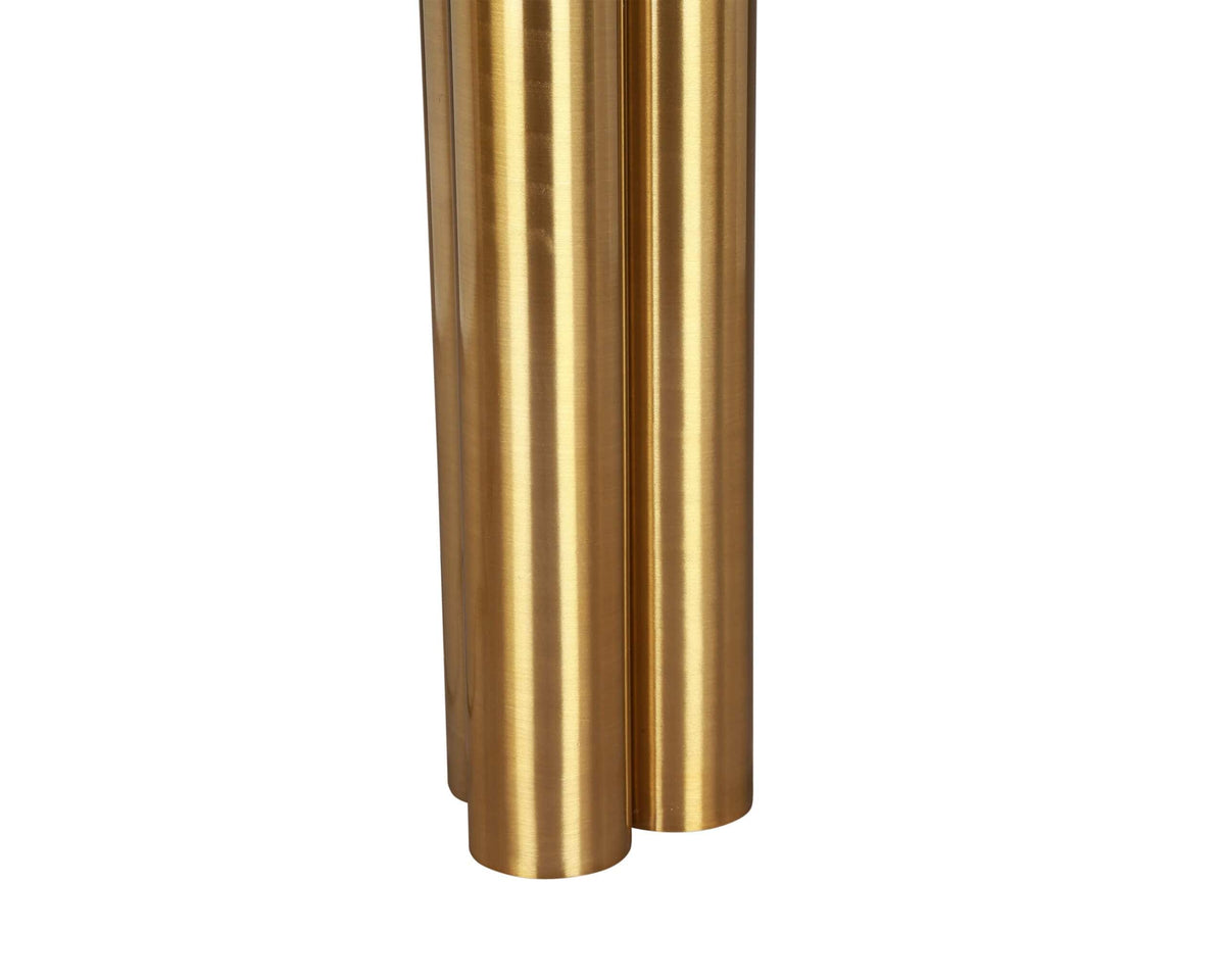 Obelisk Table Lamp - Brushed Brass & Black ( SCRATCHES )| OUTLET.