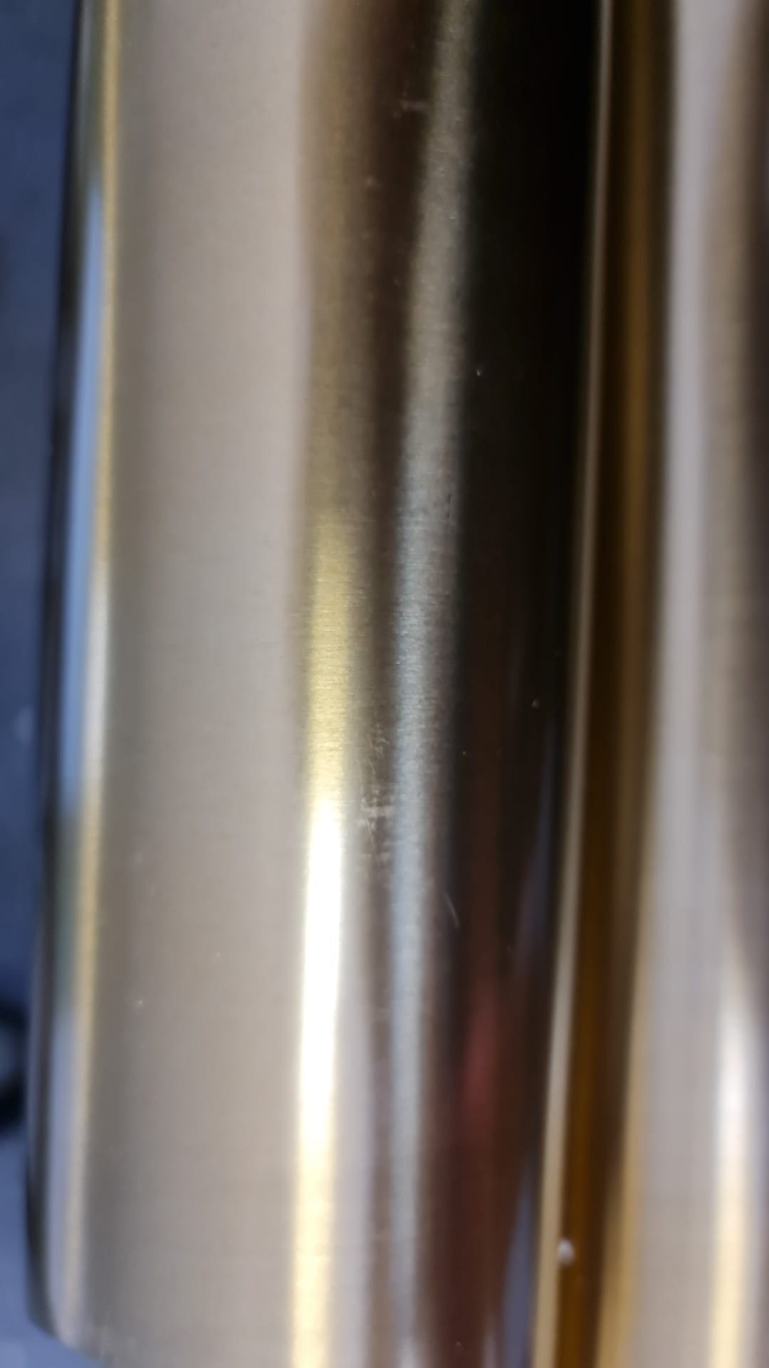 Obelisk Table Lamp - Brushed Brass & Black ( SCRATCHES )| OUTLET.