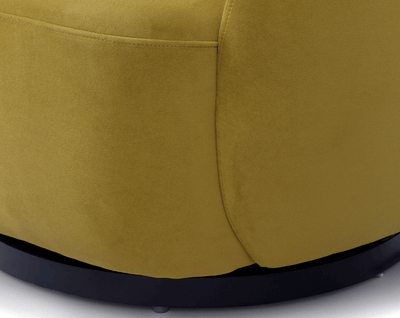 Liang & Eimil Living Bulpa Occasional Chair & Kaster Mustard Velvet House of Isabella UK