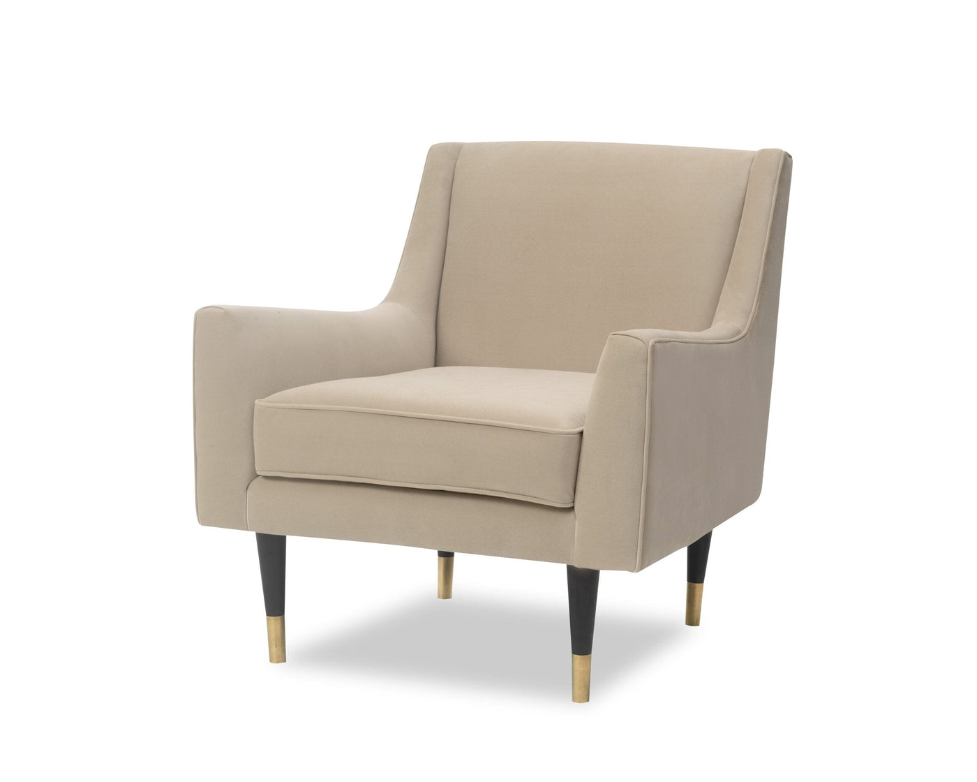 Liang & Eimil Living Conte Chair - Oxford Latte Velvet House of Isabella UK