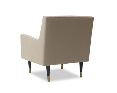 Liang & Eimil Living Conte Chair - Oxford Latte Velvet House of Isabella UK