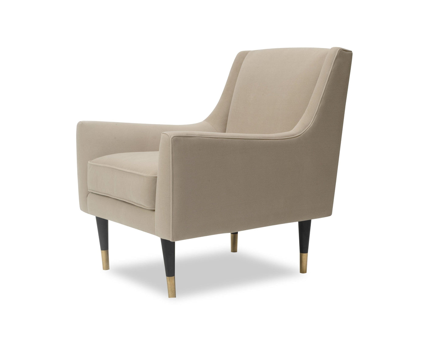 Liang & Eimil Living Conte Chair - Oxford Latte Velvet House of Isabella UK