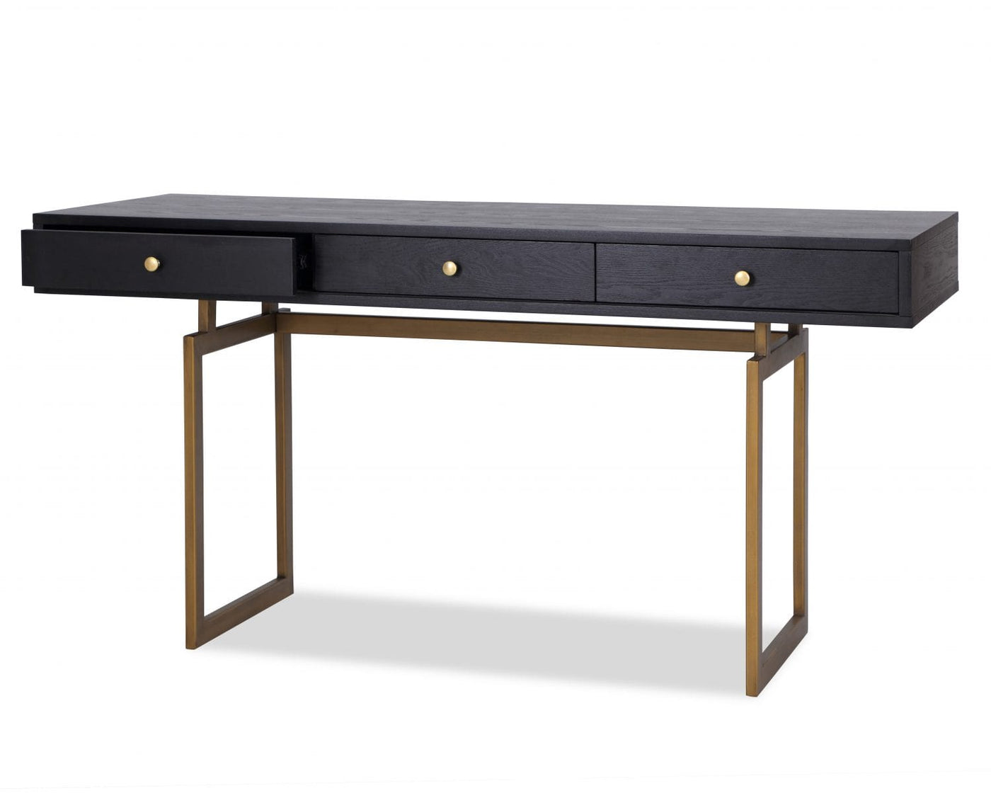 Liang & Eimil Living Hamilton Desk - Antique Brass House of Isabella UK