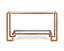 Liang & Eimil Living Ming Console Table - Antique Gold House of Isabella UK