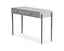 Liang & Eimil Living Nella Console Table - Grey Oak & Hammered Dark Bronze House of Isabella UK