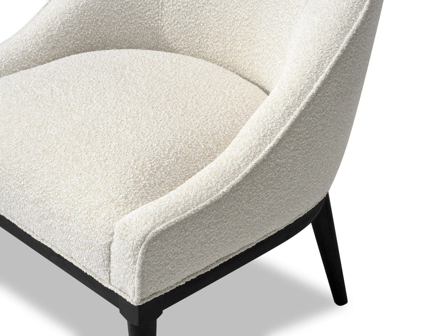 Liang & Eimil Living Vegas Occasional Chair - Boucle Sand House of Isabella UK