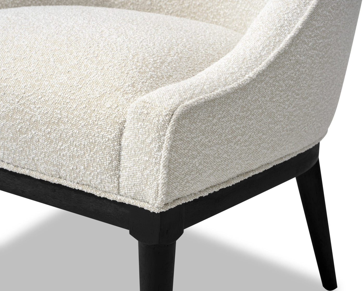 Liang & Eimil Living Vegas Occasional Chair - Boucle Sand House of Isabella UK