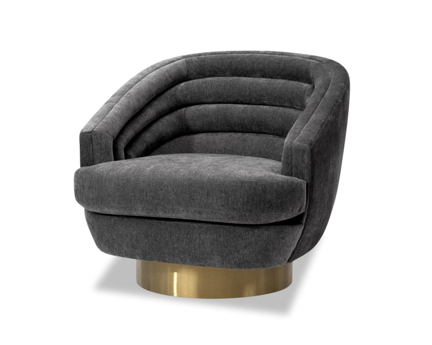 Liang & Eimil Living Wegner Occasional Chair - Sysley Chalk II & Brushed Brass House of Isabella UK