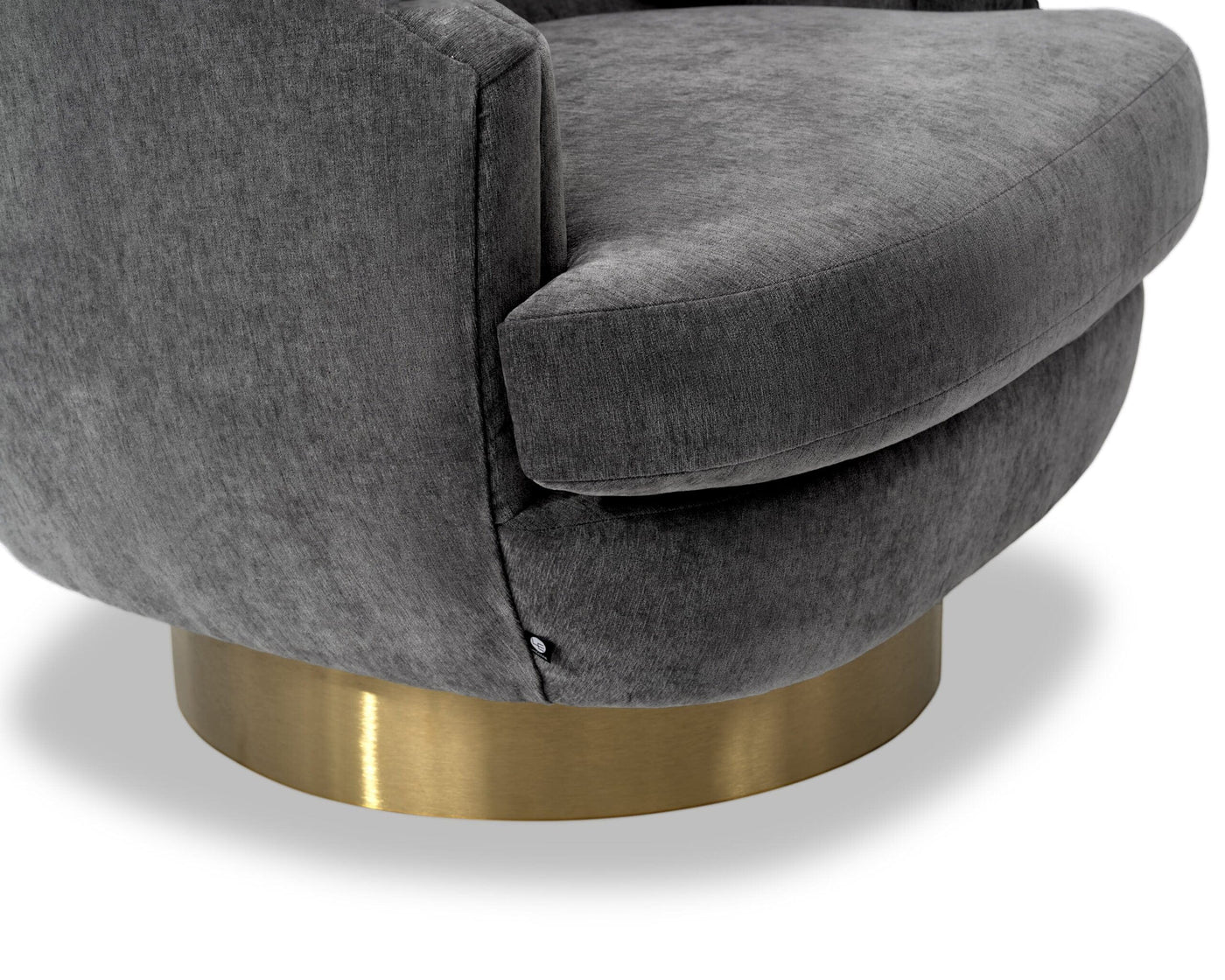 Liang & Eimil Living Wegner Occasional Chair - Sysley Chalk II & Brushed Brass House of Isabella UK