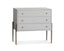 Liang & Eimil Sleeping Nella Chest Of Drawer - Grey Oak & Hammered Dark Bronze House of Isabella UK