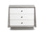 Liang & Eimil Sleeping Otilia Bedside Table - Silver Grey & White House of Isabella UK