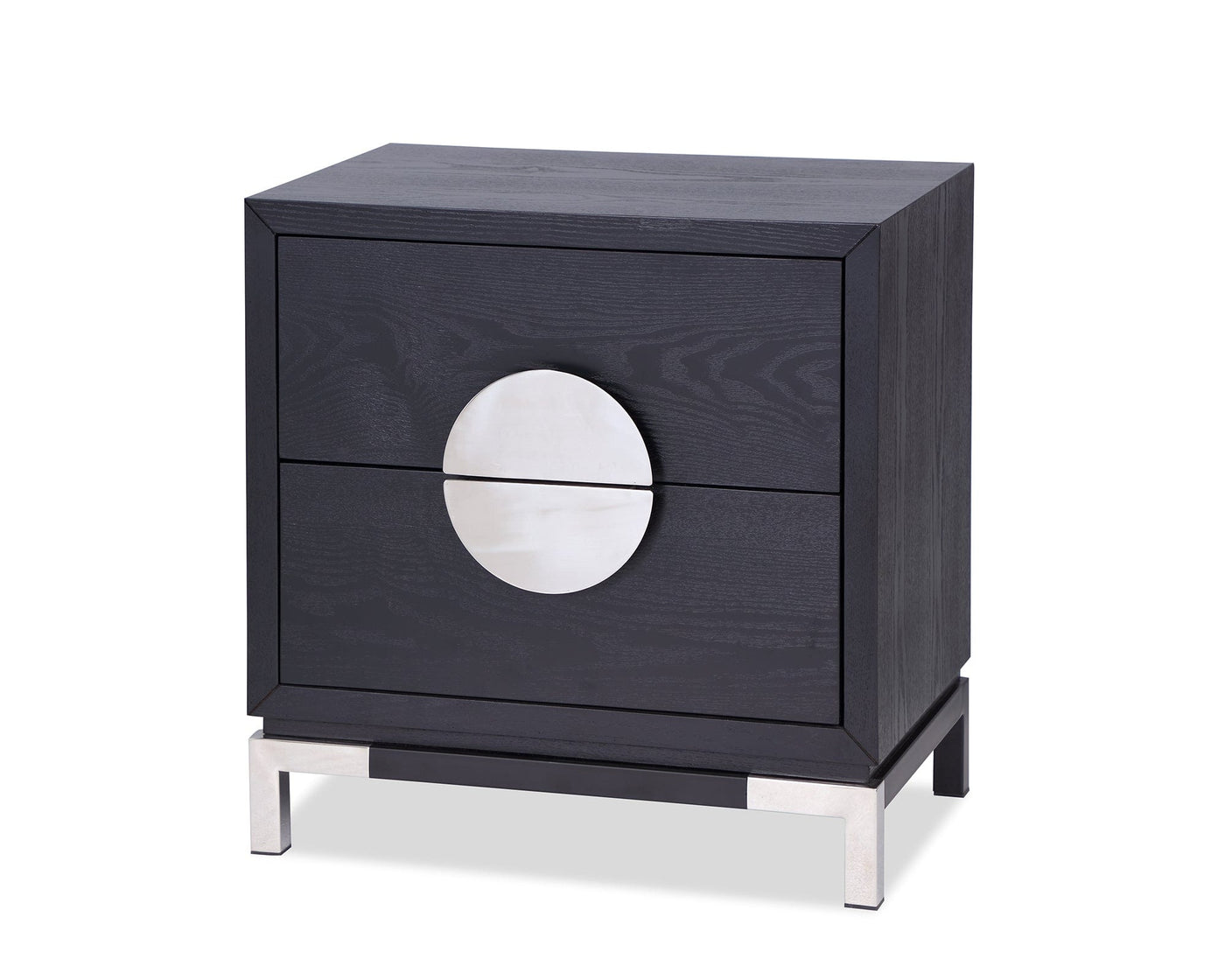 Liang & Eimil Sleeping Otium Bedside Table -Black Ash Veneer/PSS House of Isabella UK