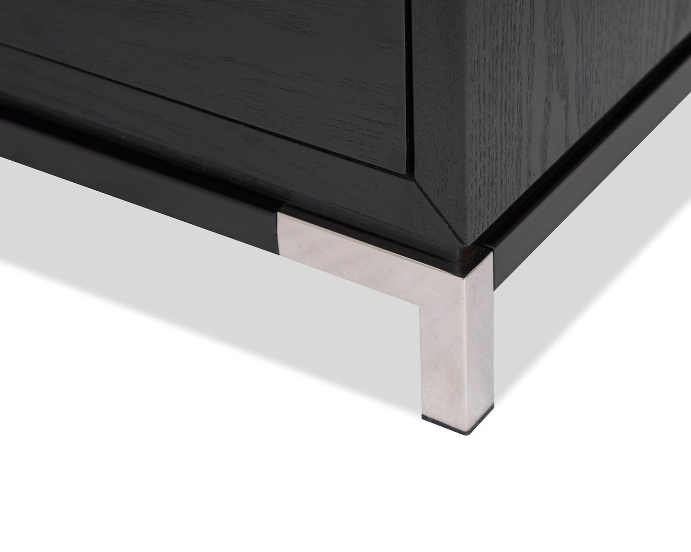 Liang & Eimil Sleeping Otium Bedside Table -Black Ash Veneer/PSS House of Isabella UK