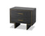 Liang & Eimil Sleeping Tigur Bedside Table Black Ash Veneer House of Isabella UK