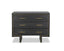 Liang & Eimil Sleeping Tigur Chest of Drawers Black Ash Veneer House of Isabella UK