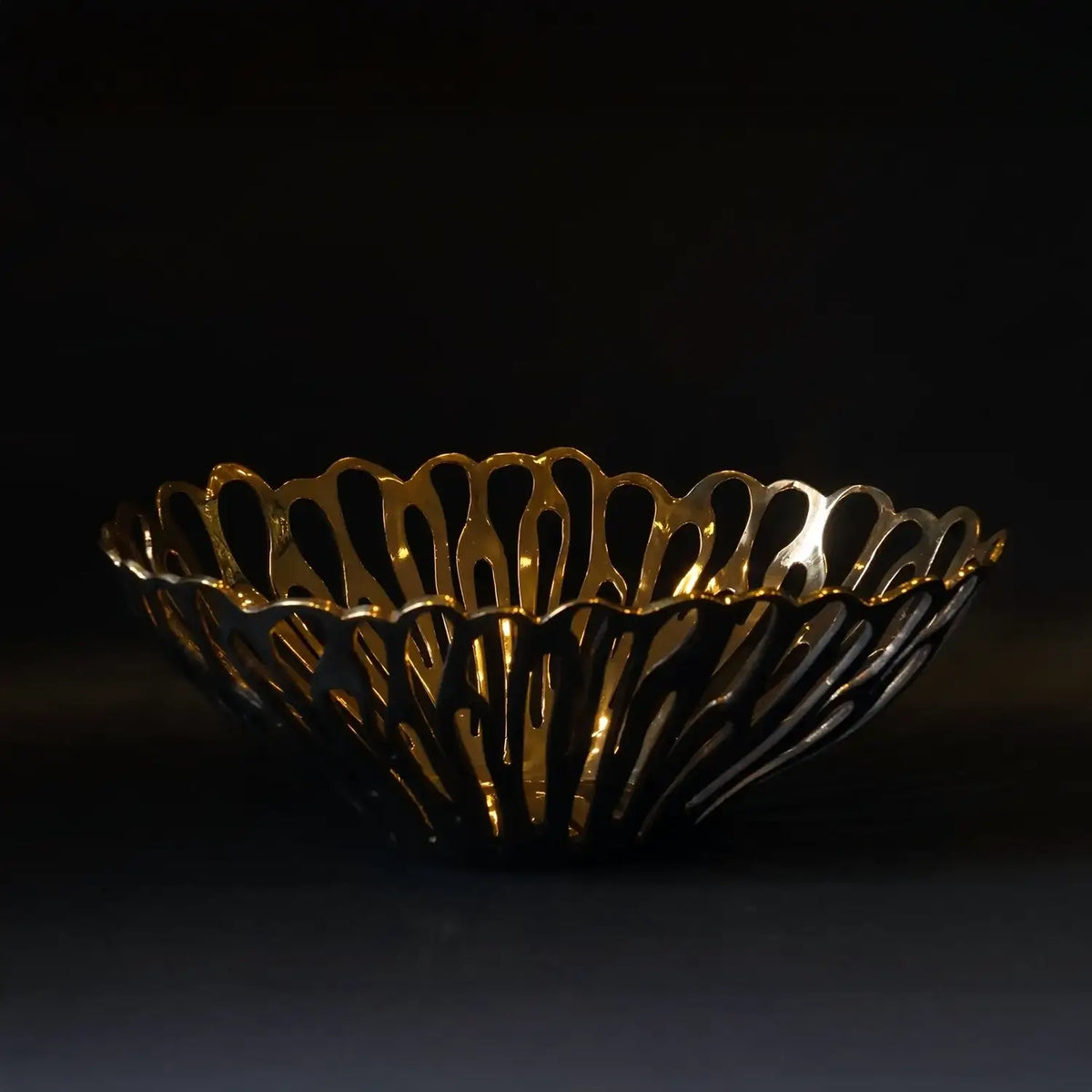 Butterfly Bowl Bronze Dorato
