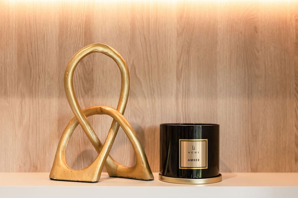 Lifestyle Home Collection Candle Amber Amber - 3 Wick Luxury Candle 1kg House of Isabella UK