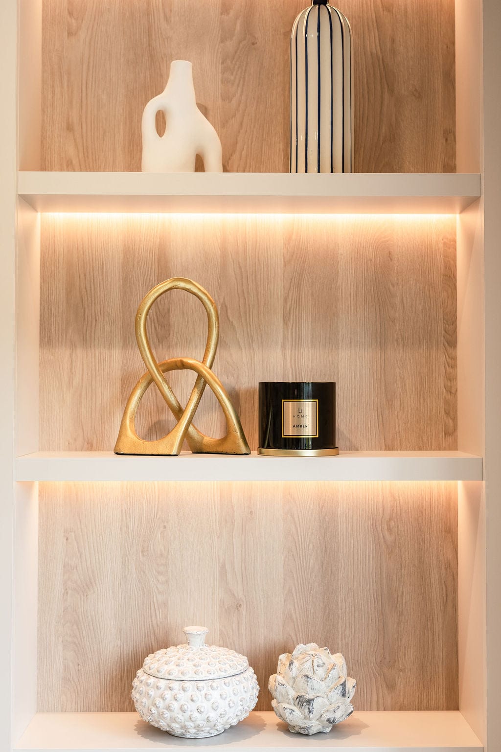Lifestyle Home Collection Candle Amber Amber - 3 Wick Luxury Candle 1kg House of Isabella UK