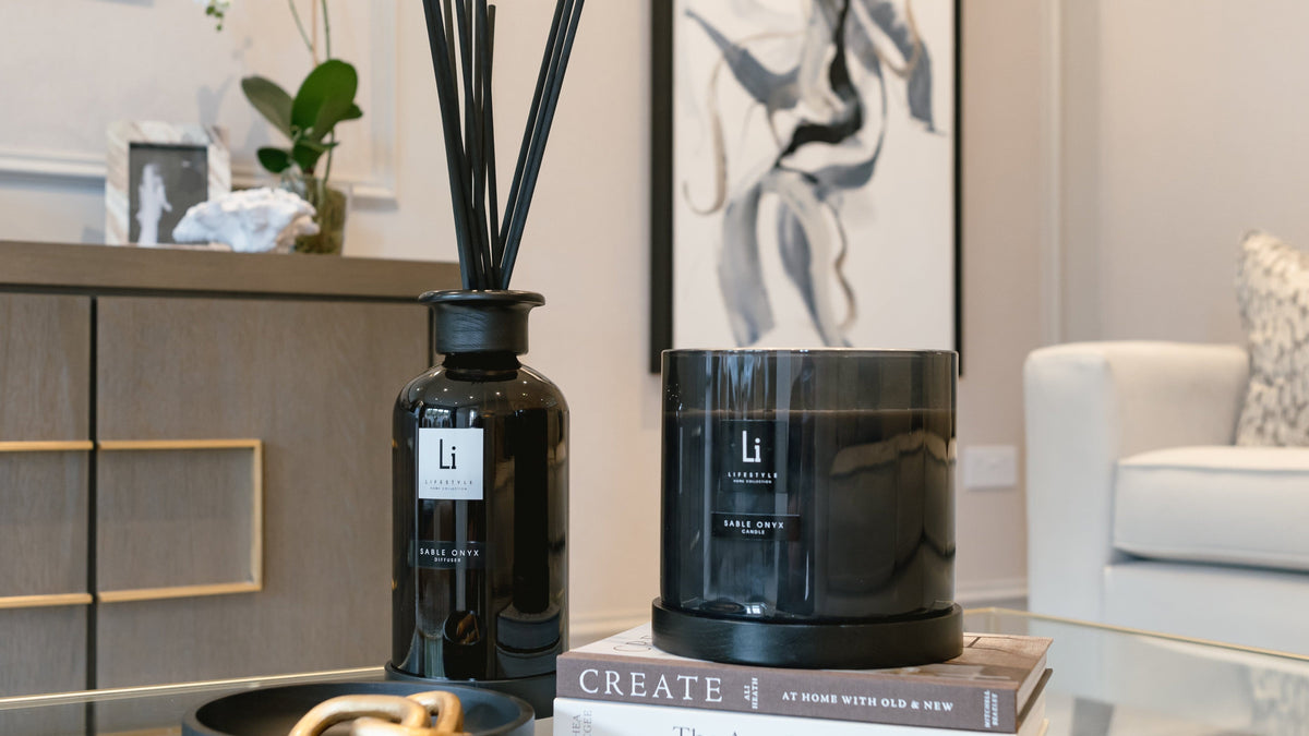 Lifestyle Home Collection Candle Luxury XXL Candle - Sable Onyx (5kg) House of Isabella UK