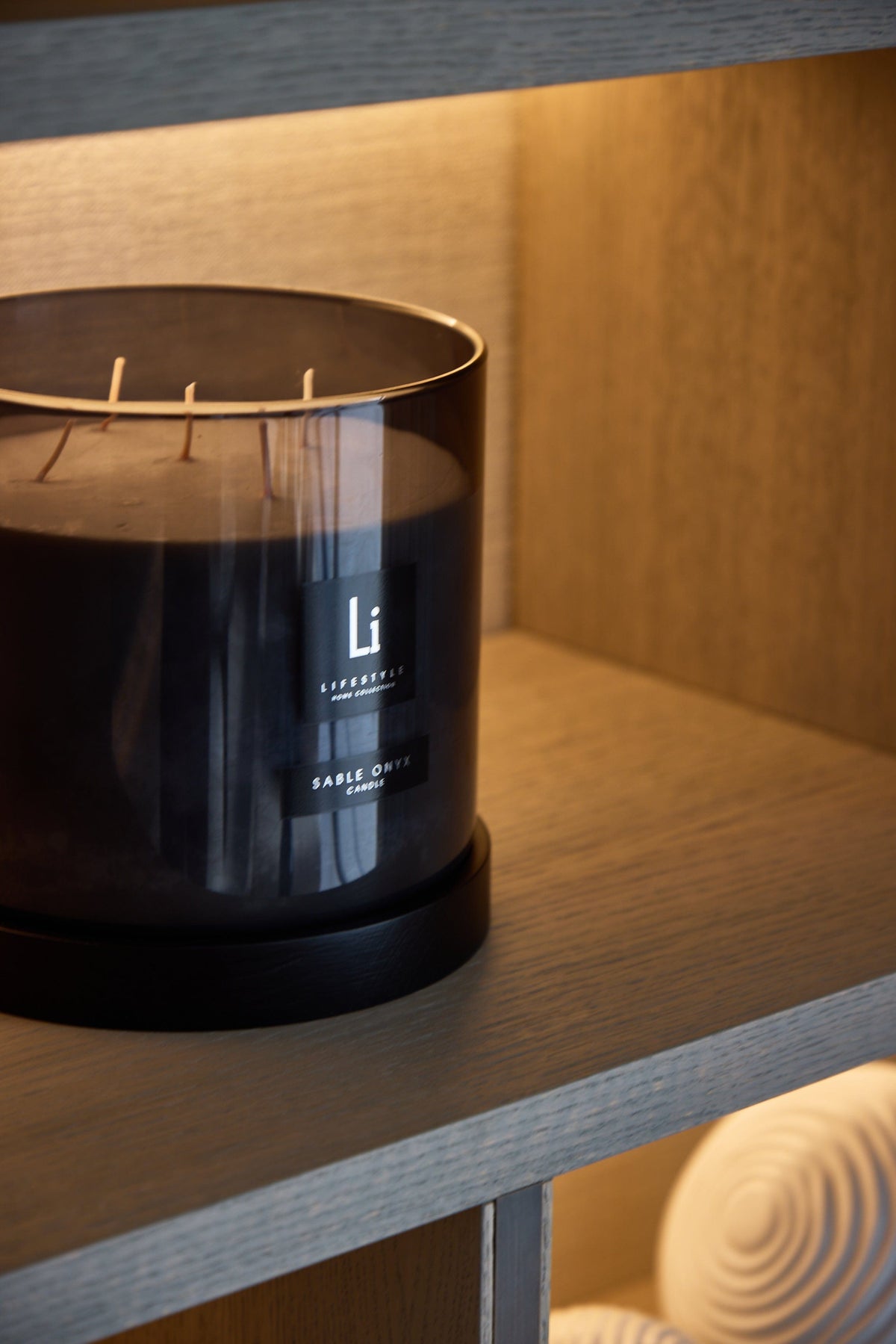 Lifestyle Home Collection Candle Luxury XXL Candle - Sable Onyx (5kg) House of Isabella UK