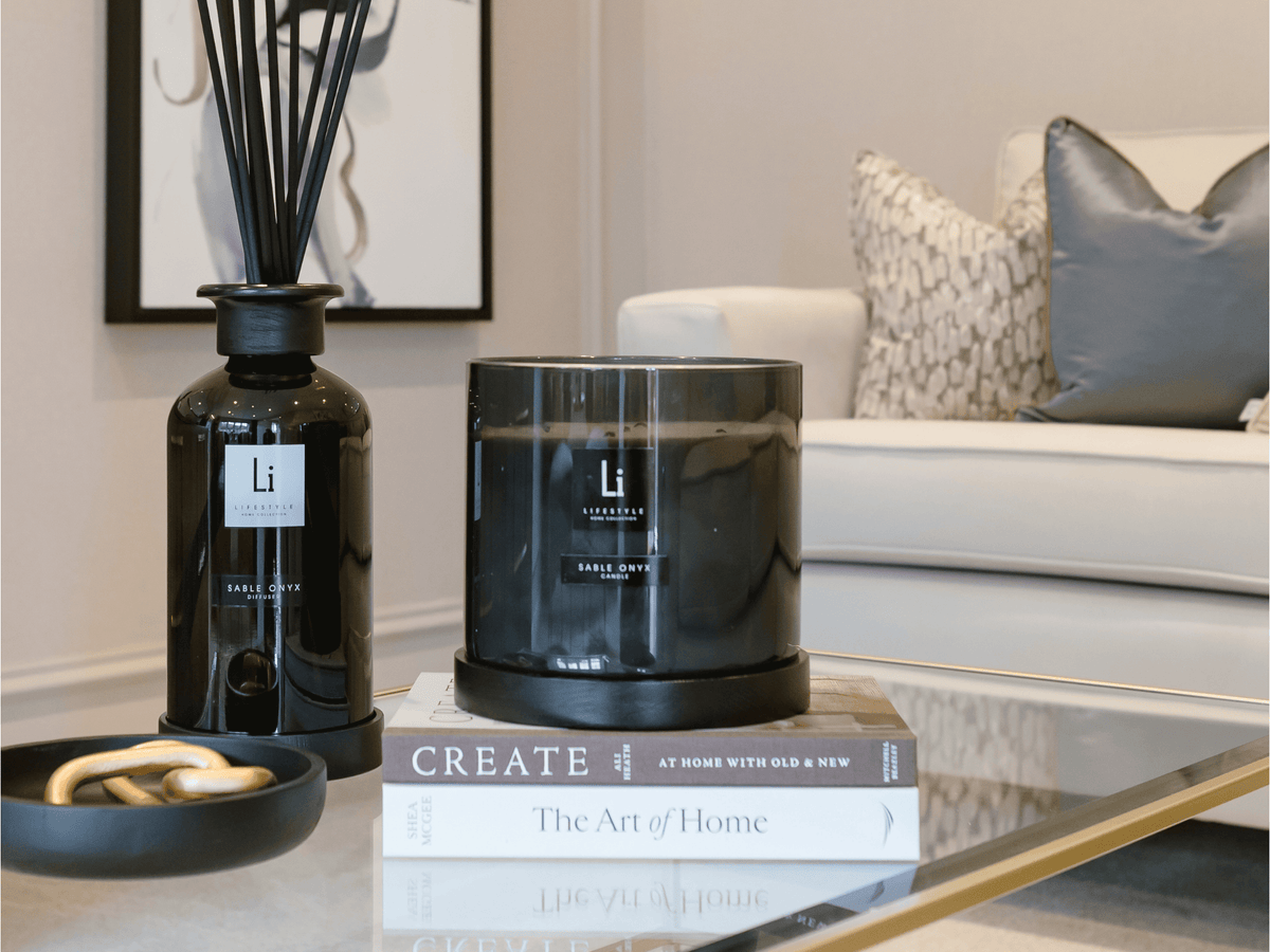 Lifestyle Home Collection Candle Luxury XXL Candle - Sable Onyx (5kg) House of Isabella UK