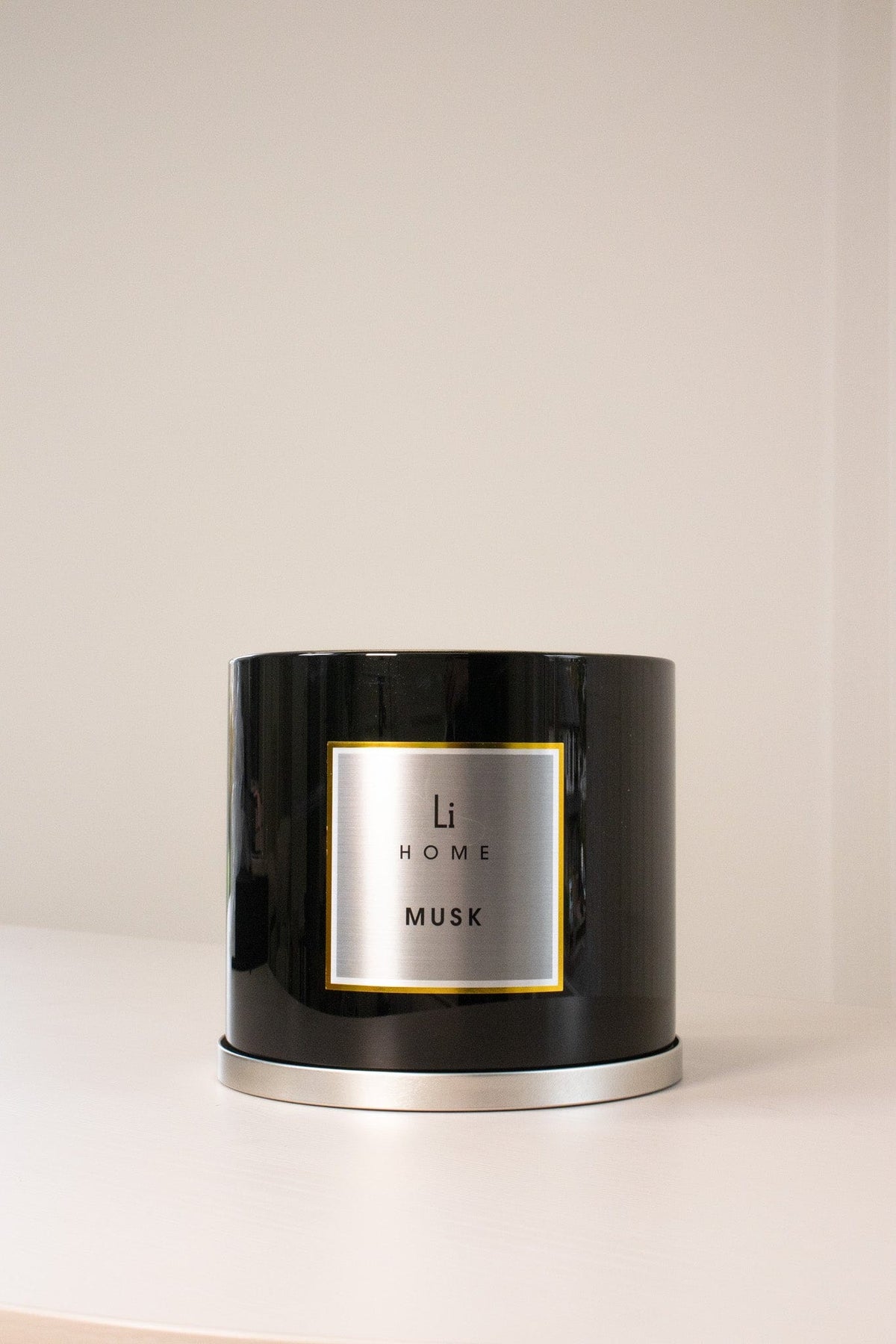 Lifestyle Home Collection Candle Musk Musk - 3 Wick Luxury Candle 1kg House of Isabella UK
