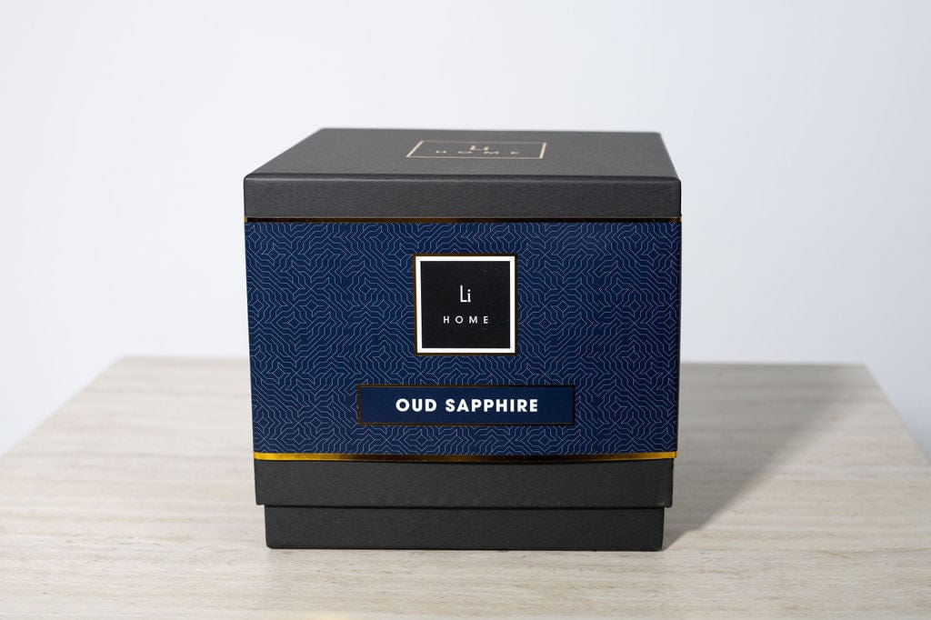 Lifestyle Home Collection Candle Oud Sapphire Oud Sapphire - 3 Wick Luxury Candle 1kg House of Isabella UK