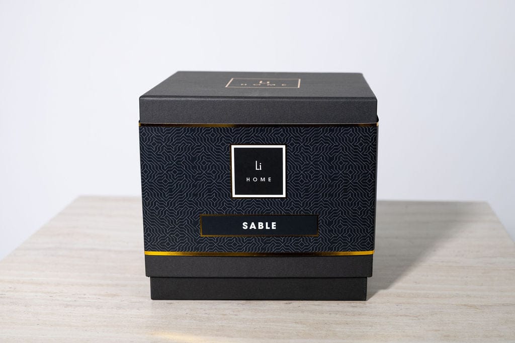Lifestyle Home Collection Candle Sable Sable - 3 Wick Luxury Candle 1kg House of Isabella UK