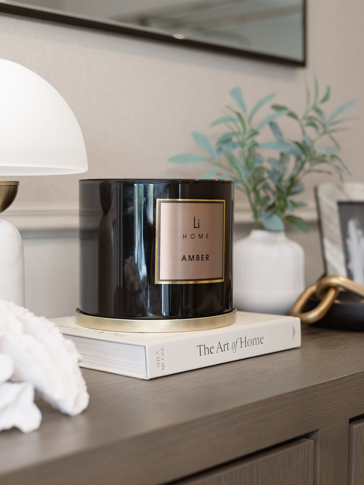 Lifestyle Home Collection Candle XL Candle - Amber House of Isabella UK