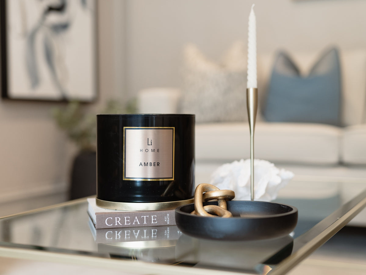 Lifestyle Home Collection Candle XL Candle - Amber House of Isabella UK