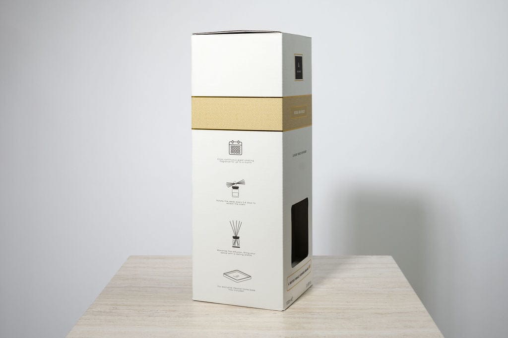 Lifestyle Home Collection Luxury Square Diffuser - Rosa blanco House of Isabella UK