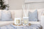 Lifestyle Home Collection Luxury Square Diffuser - Rosa blanco House of Isabella UK